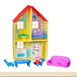 Peppa Pig Colorful Dollhouse Playse